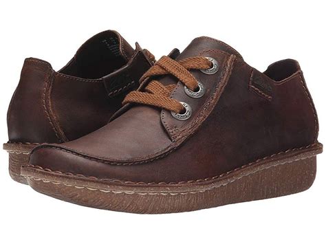 Clarks Funny Dream (Brown Leather) Women's Lace up casual Shoes. Ensure ...