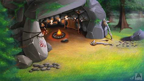 ArtStation - Forest/Cave