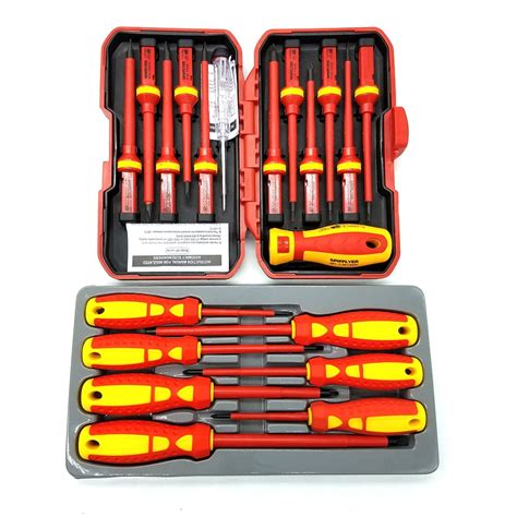 MegaMean » SPIFFLYER 13 Pieces Insulated VDE Screwdriver Set CR-V High ...