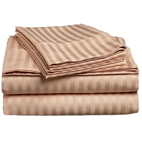 300-Thread Count 100% Egyptian Cotton Deep Pocket Bedding Sheets ...