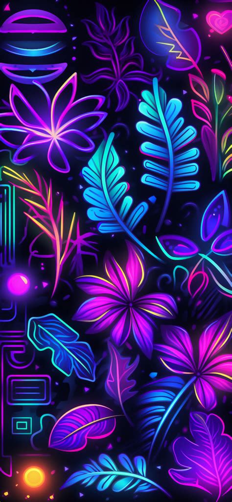 Colorful Neon Wallpapers - Neon Aesthetic Wallpapers for iPhone