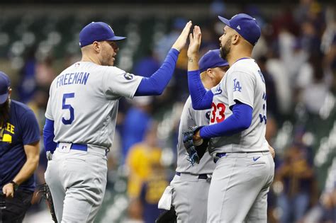 Dodgers Highlights: Pitching Staff Shuts Down the Brewers as LA Returns ...