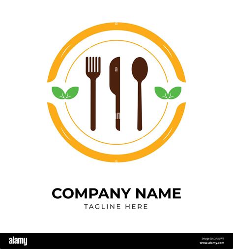 Modern restaurant logo design template Stock Vector Image & Art - Alamy