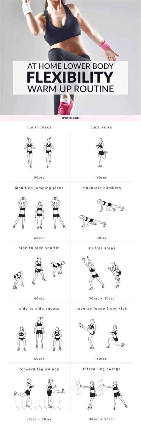 Lower Body Dynamic Warm Up Exercises | Workout warm up, Warmup, Dynamic ...