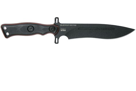 TOPS Knives Operator 7 Blackout Edition OP7-02 survival knife ...