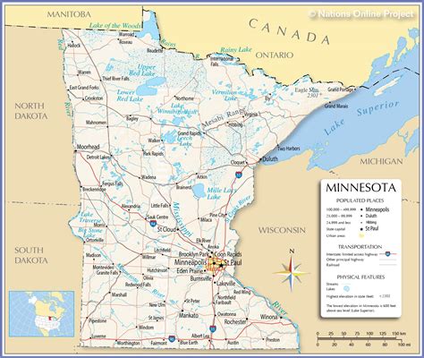 Minneapolis On Minnesota Map - Freddy Bernardine