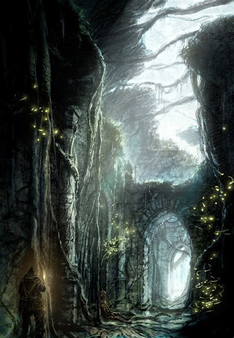 Overgrown Ruins Art - Dark Souls II Art Gallery