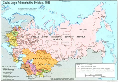 4 Historical Maps that Explain the USSR