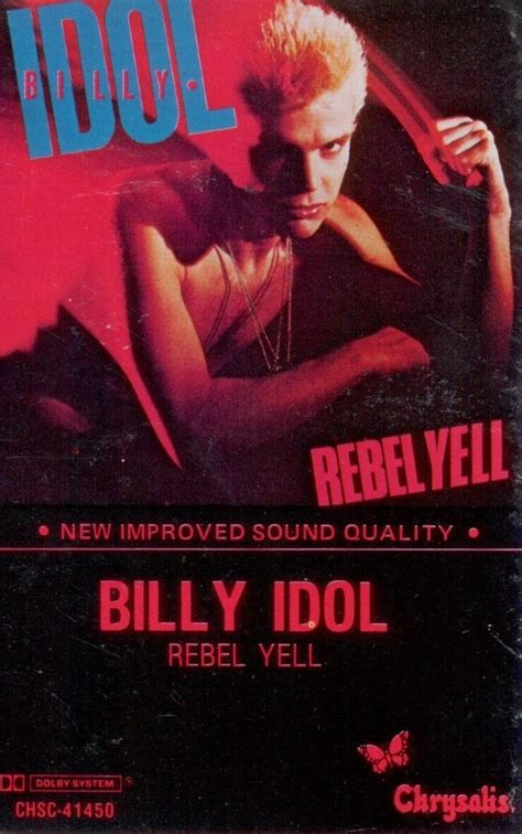 Billy Idol - Rebel Yell (1983, Cassette) | Discogs