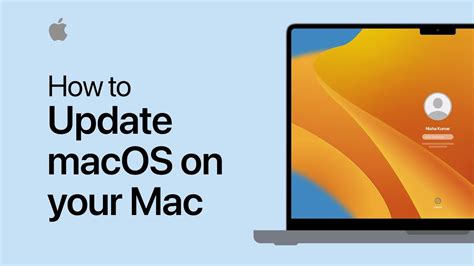 How to update macOS on your Mac | Apple Support - YouTube