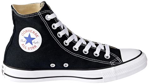 Converse Hi Black Monochrome Unisex Canvas Ankle Trainers M3310-12 ...