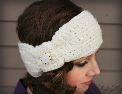 Wintertide Headband ~ FREE Crochet Pattern