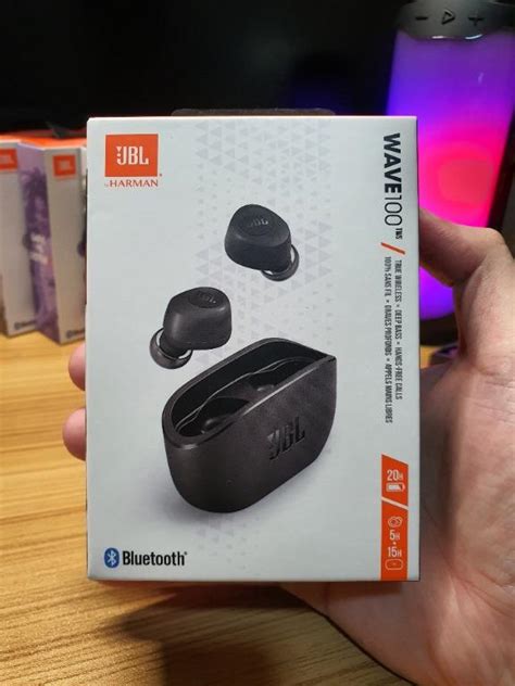 JBL WAVE 100 TWS wireless bluetooth earbuds (black), Audio, Earphones ...