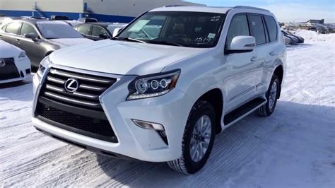 2014 Lexus GX 460 4WD in White Executive Package Review Alberta - YouTube