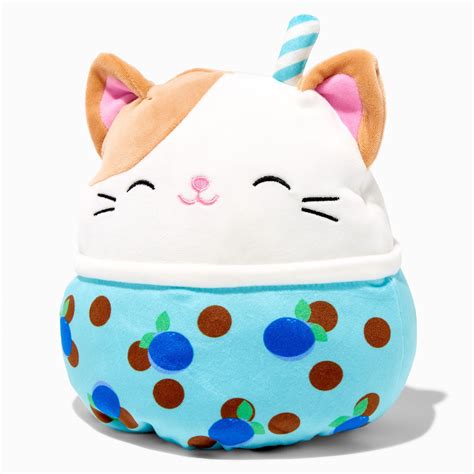 Squishmallows™ Claire's Exclusive 8" Boba Tea Cat Flip-A-Mallows Plush ...