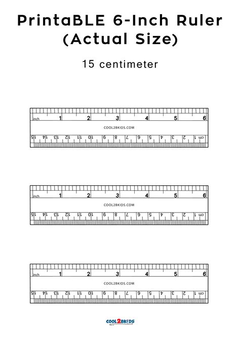 Printable Ruler With Cm And Inches