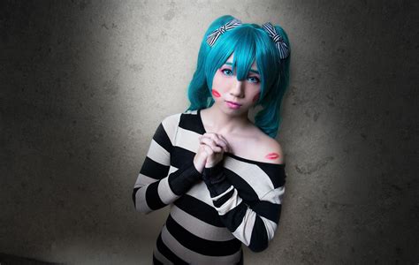 white, black, cosplay, anime, blue, clothing, costume, HD Wallpaper ...