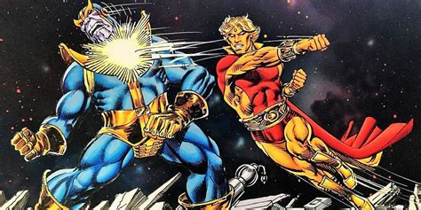 Thanos vs Adam Warlock: Who's More Powerful in Comics