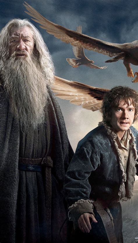 Gandalf and Bilbo Baggings in The Hobbit Wallpaper ID:108