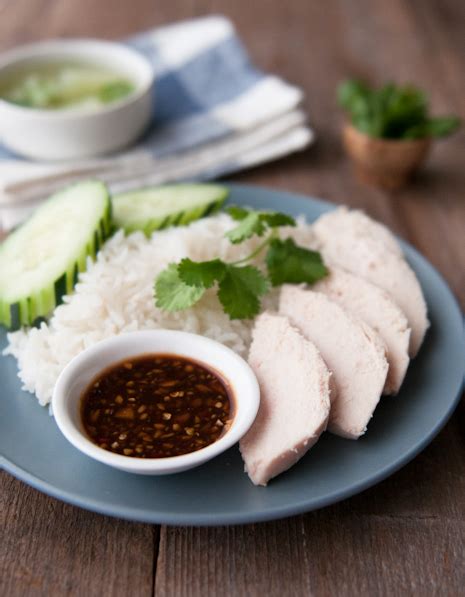 Thai-Style Chicken and Rice | Khao Man Gai | ข้าวมันไก่ - Rachel Cooks Thai