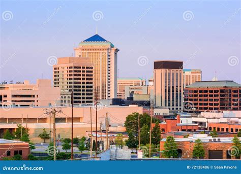 Montgomery Alabama Skyline stock photo. Image of skyline - 72138486