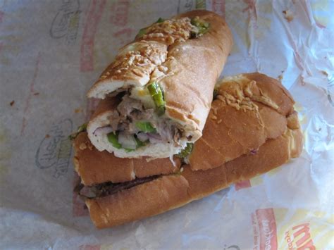 philly cheese steak subway calories