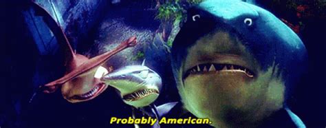 American Finding Nemo GIF - American Finding Nemo Shark - Discover ...