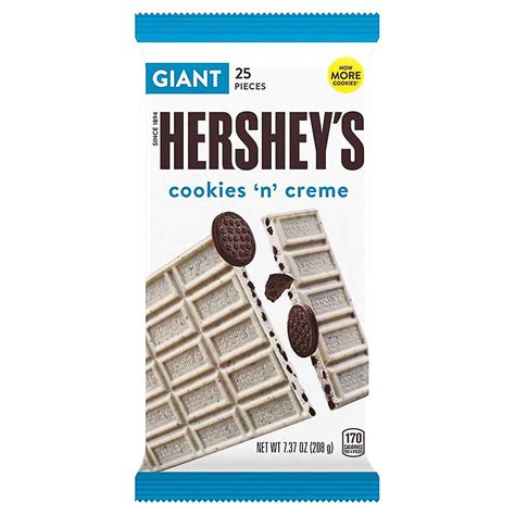 Giant Hershey's Cookies 'n' Cream 208g - Sweetsworld - Chocolate Shop