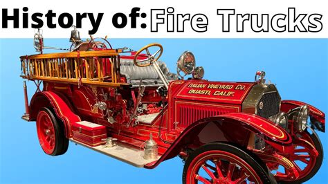 A Far Too Brief History of The Fire Truck from Roman Times to Today ...