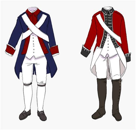 Aph England & America Revolutionary War Outfits Reference - Patriots ...