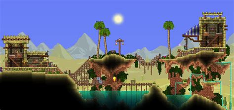 Desert Town in 2023 | Terraria House Design