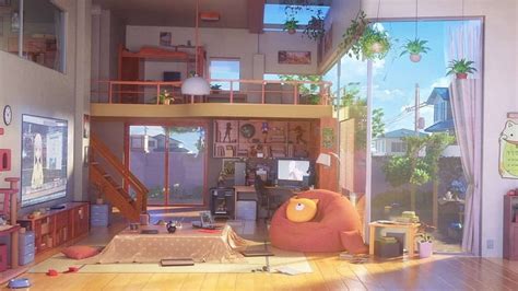 Anime Room In Daylight, Aesthetic Anime Room, HD wallpaper | Peakpx