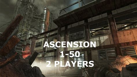 COD Black Ops Zombies: Ascension 1-50 2 Players - YouTube