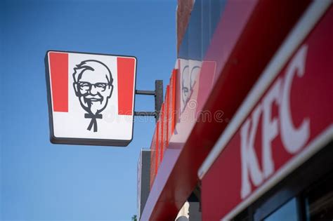 KFC Sign and Logo in Istanbul. KFC (Kentucky Fried Chicken) is an ...