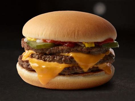 Mcdonalds Triple Cheeseburger