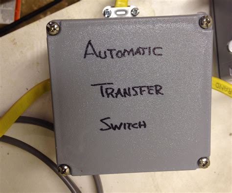 Auto Transfer Switch - Instructables