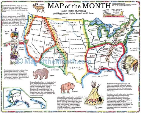 Native American Culture Map