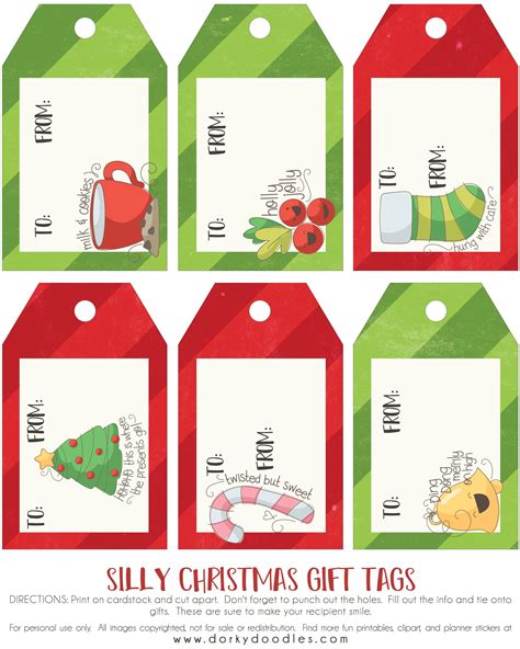 Free Printable Christmas Tags | Free christmas tags printable, Free ...