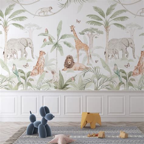 African Safari Nursery, Safari Nursery Neutral, Safari Theme Nursery ...