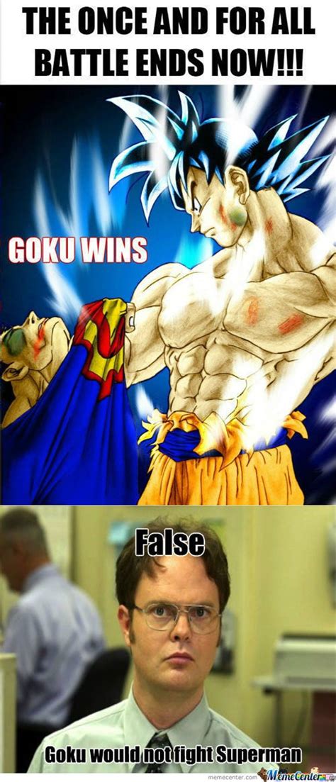 25 Hilarious Goku Vs Superman Memes That Show Who's The Real Hero ...