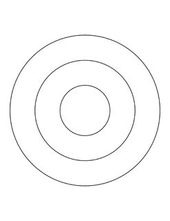 3 Concentric Circles | ClipArt ETC