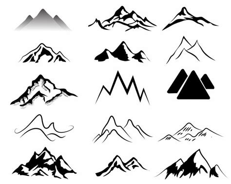 Mountains (133147) Free AI, EPS Download / 4 Vector