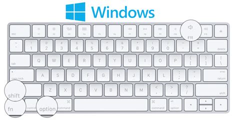 Boot Camp - Taking Screenshots in Windows With Apple Keyboard