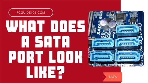 What Does a SATA Port Look Like? - PC Guide 101