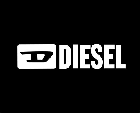 Diesel Logo Brand Symbol White Design luxury Clothes Fashion Vector ...