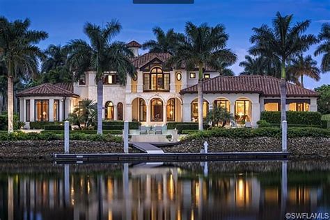 $15.9 Million Mediterranean Waterfront Mansion In Naples, FL | Homes of ...