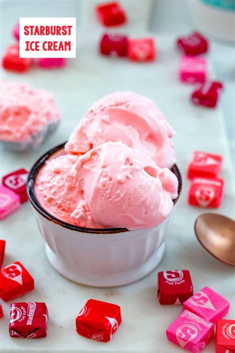 Starburst Ice Cream Recipe - We are not Martha