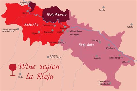 Rioja Spain Wine Region Map