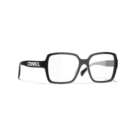 Eyewear: Square Blue Light Glasses, acetate — Fashion | CHANEL