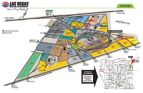 Las Vegas Motor Speedway, Las Vegas NV - Seating Chart View